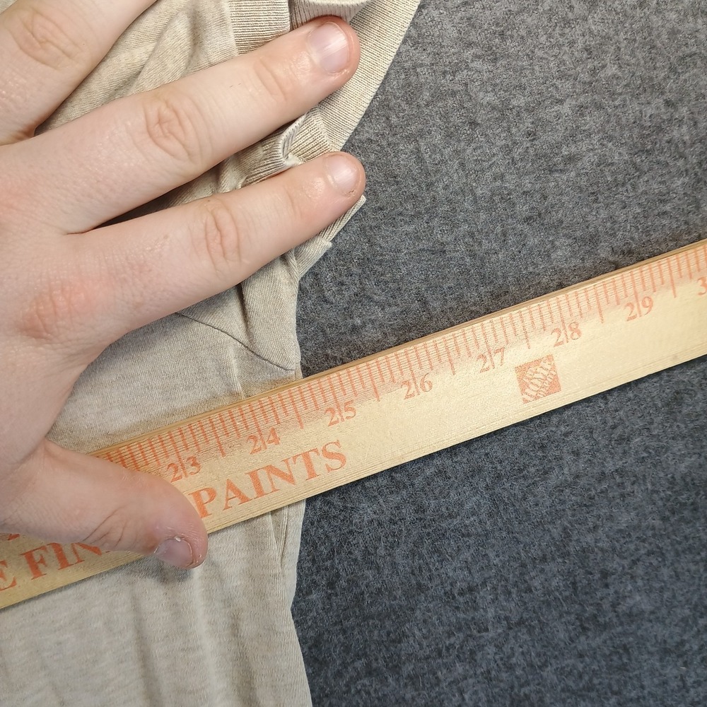 Polo Ralph Lauren Polo Shirt Mens XL‎ Beige Logo Golf Big Short Sleeve Casual - Picture 7 of 9